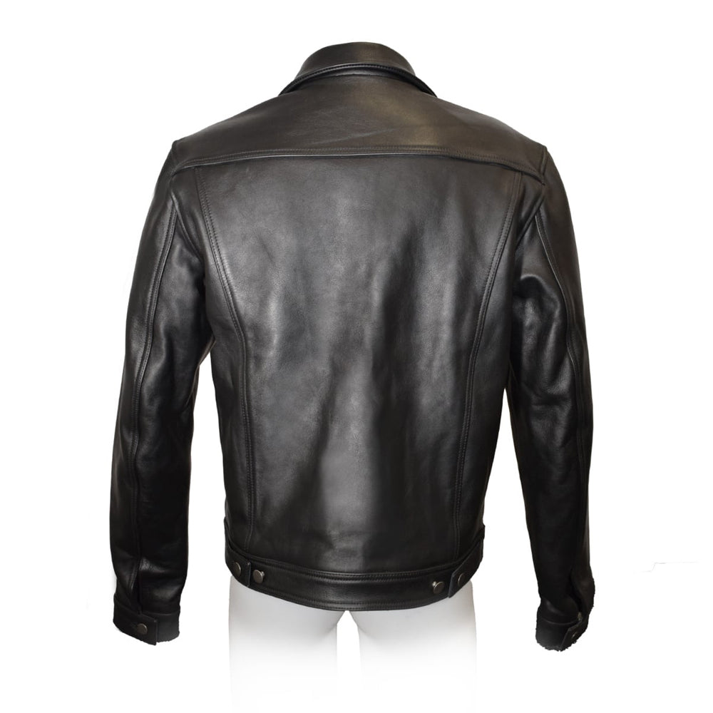 Prowler RED Leather Trucker Jacket 2XL - Image 3