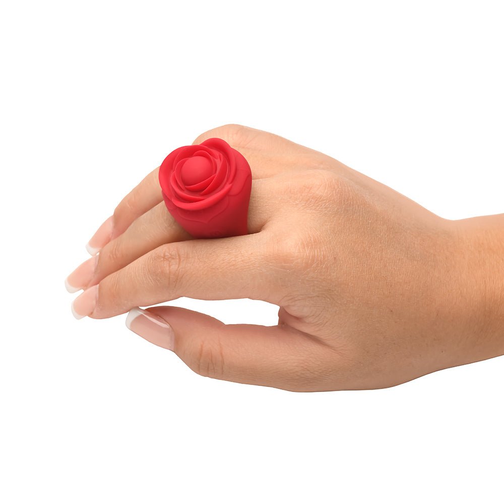 Bloomgasm Rose Ring Discreet Finger Vibrator - Image 6