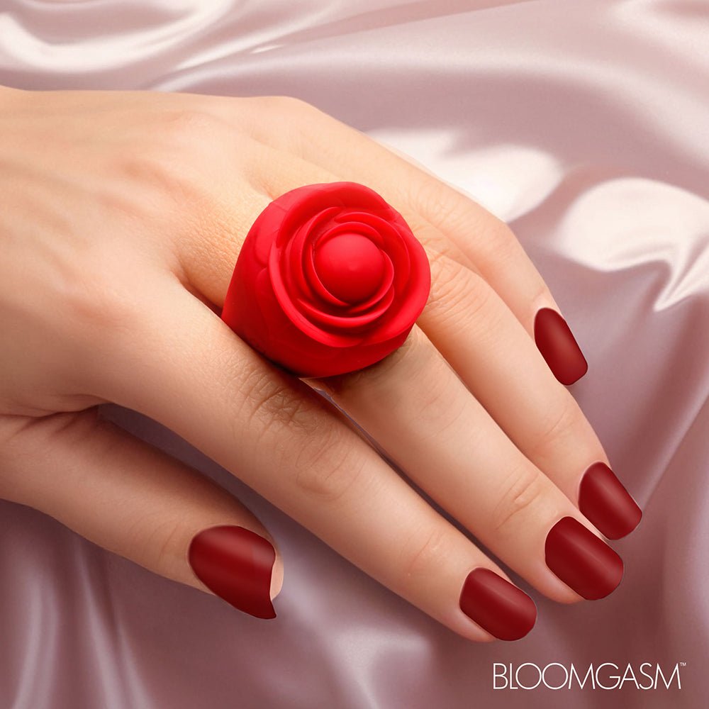 Bloomgasm Rose Ring Discreet Finger Vibrator - Image 8