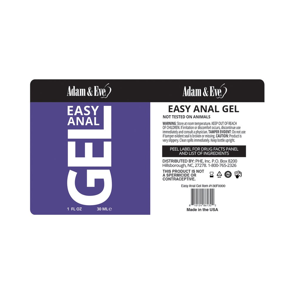 Adam & Eve Easy Anal Gel - Image 2