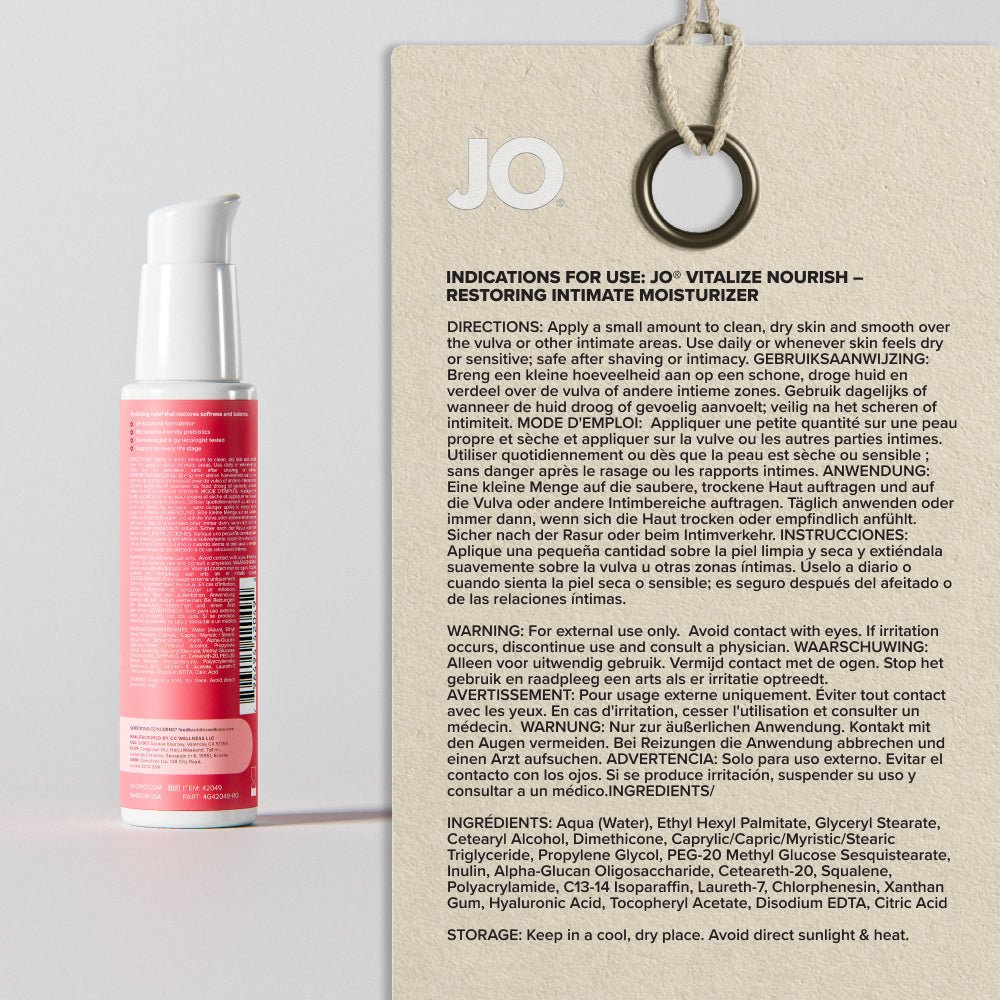 JO Nourish Intimate Moisturizer 2 oz. - Image 2
