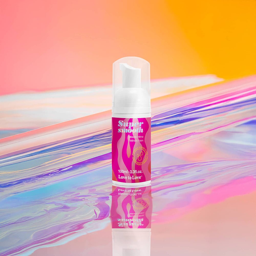 Love to Love Super Smooth Lubricant Foam 3.3 oz. - Image 4