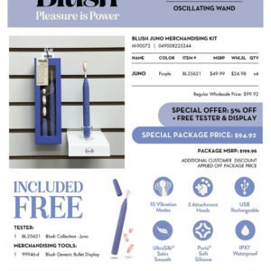 Blush Juno Merchandising Kit