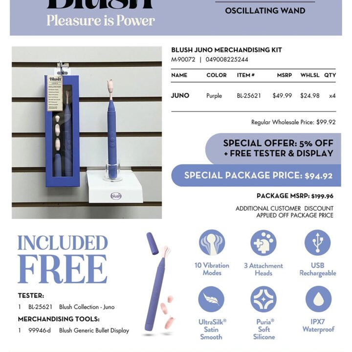 Blush Juno Merchandising Kit