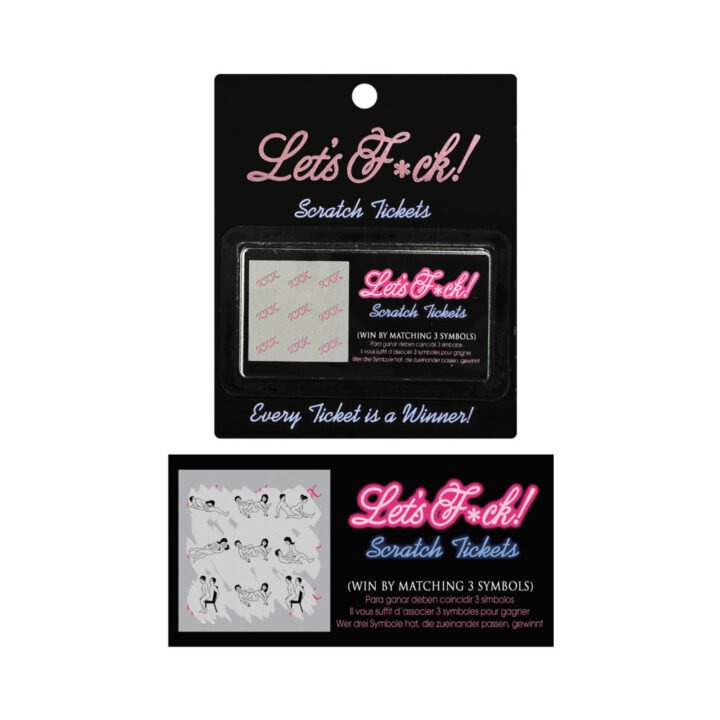 Let''s F*ck Scratch Tickets 8/Pk
