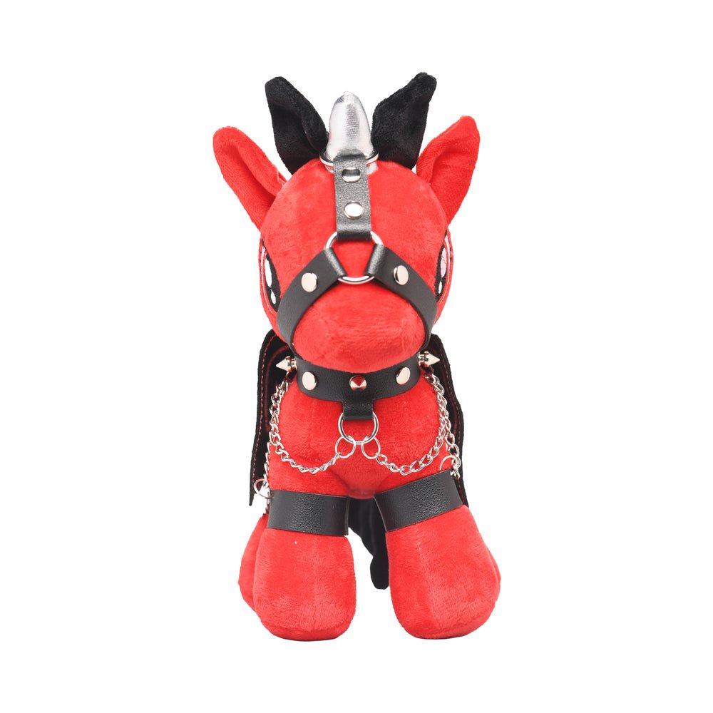 Master Series Scarlet Chainheart Bondage Pony - Image 2