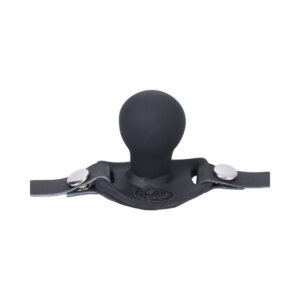 Alternative view of Tantus Beginner Ball Gag Onyx (Bag)