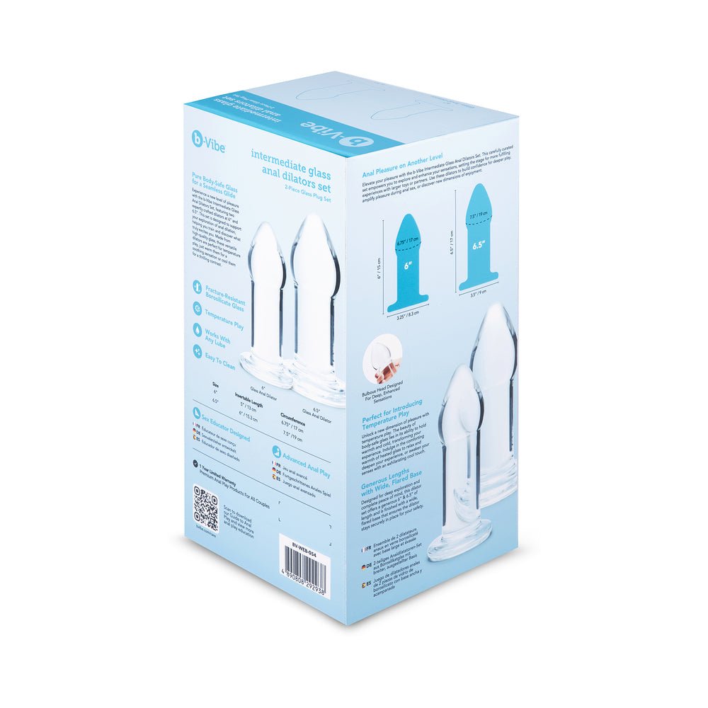 b-Vibe Intermediate Glass Dilators Set - Image 8
