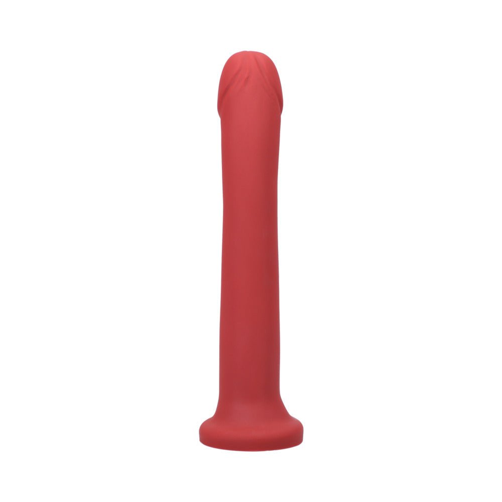 Tantus Hook 9.25 in. Dildo Ruby - Image 3