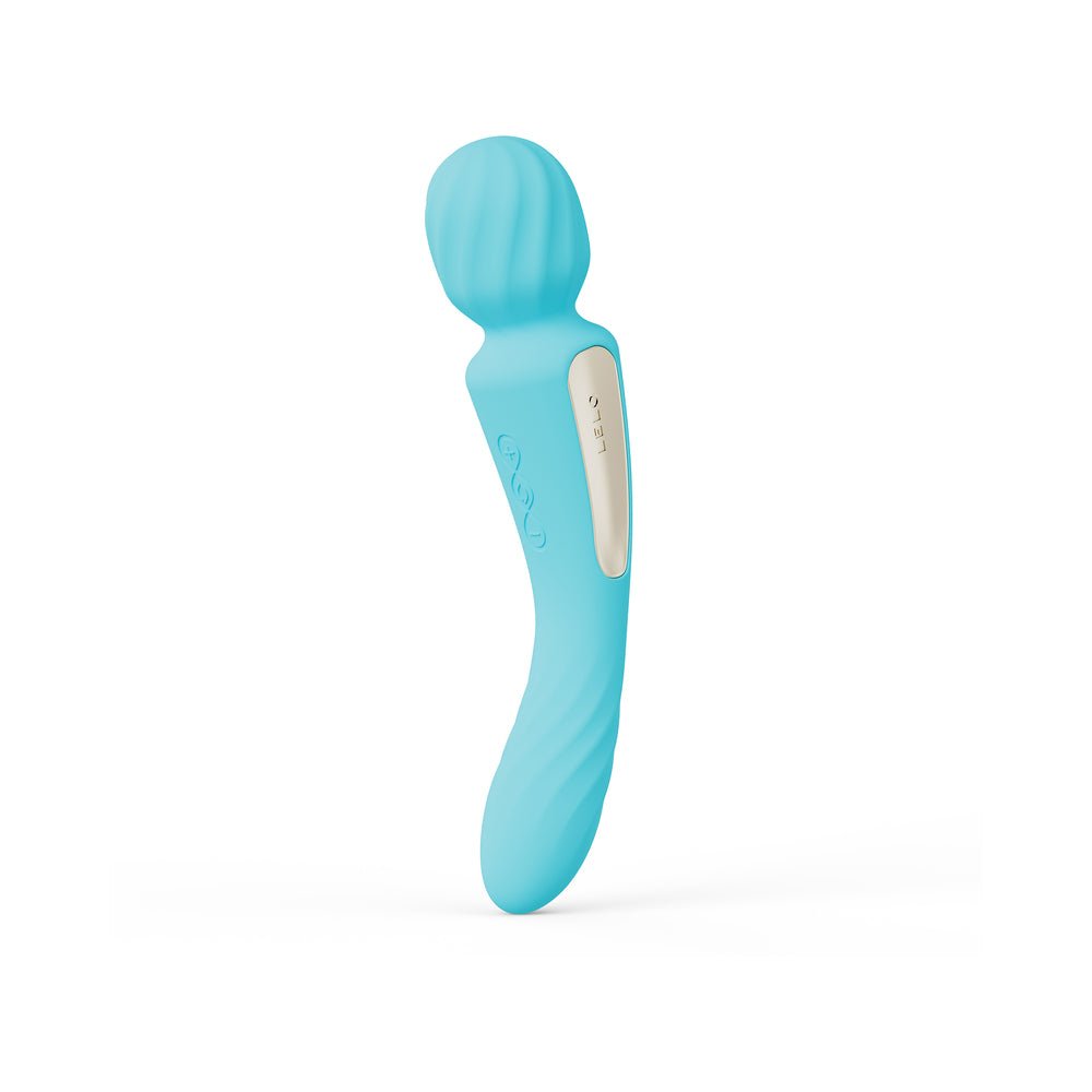 LELO SWITCH Double-Sided Wand Vibrator Aqua - Image 2