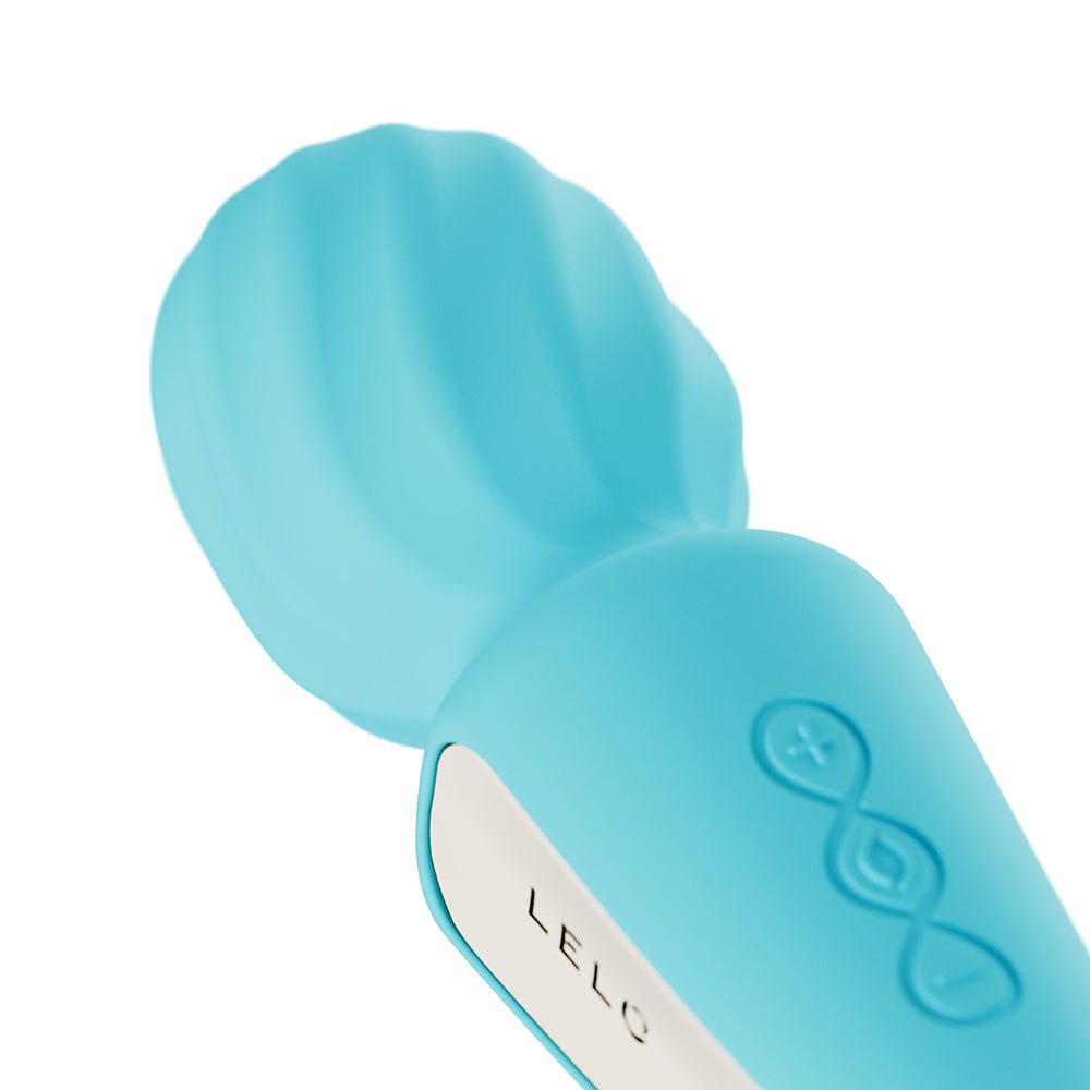 LELO SWITCH Double-Sided Wand Vibrator Aqua - Image 3