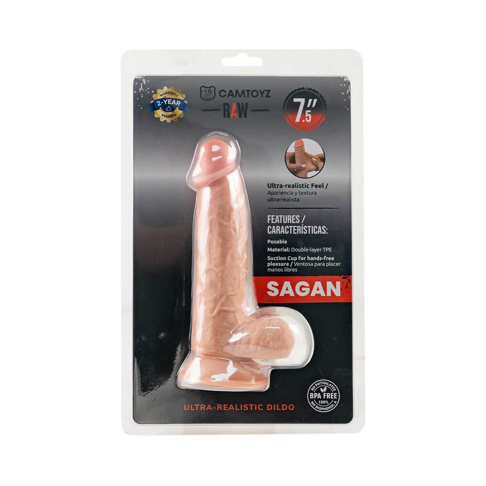Camtoyz Ultra Realistic Dildo Sagan Small
