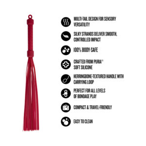 Temptasia Ardor Flogger Red - Image 7