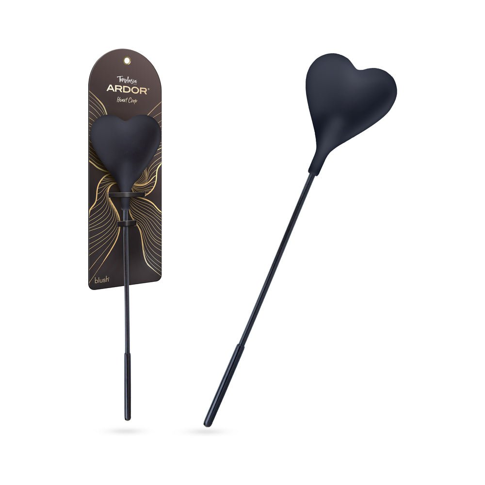 Temptasia Ardor Heart Crop Black