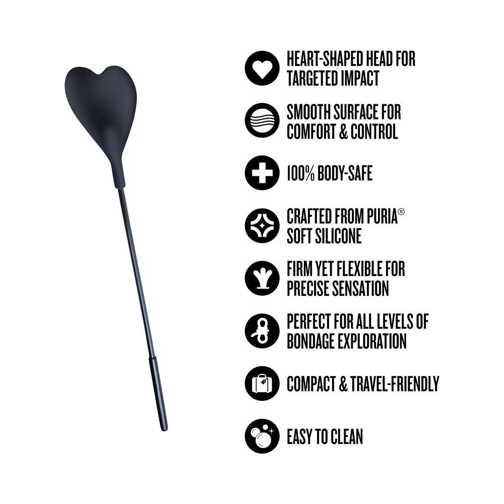 Temptasia Ardor Heart Crop Black - Image 7