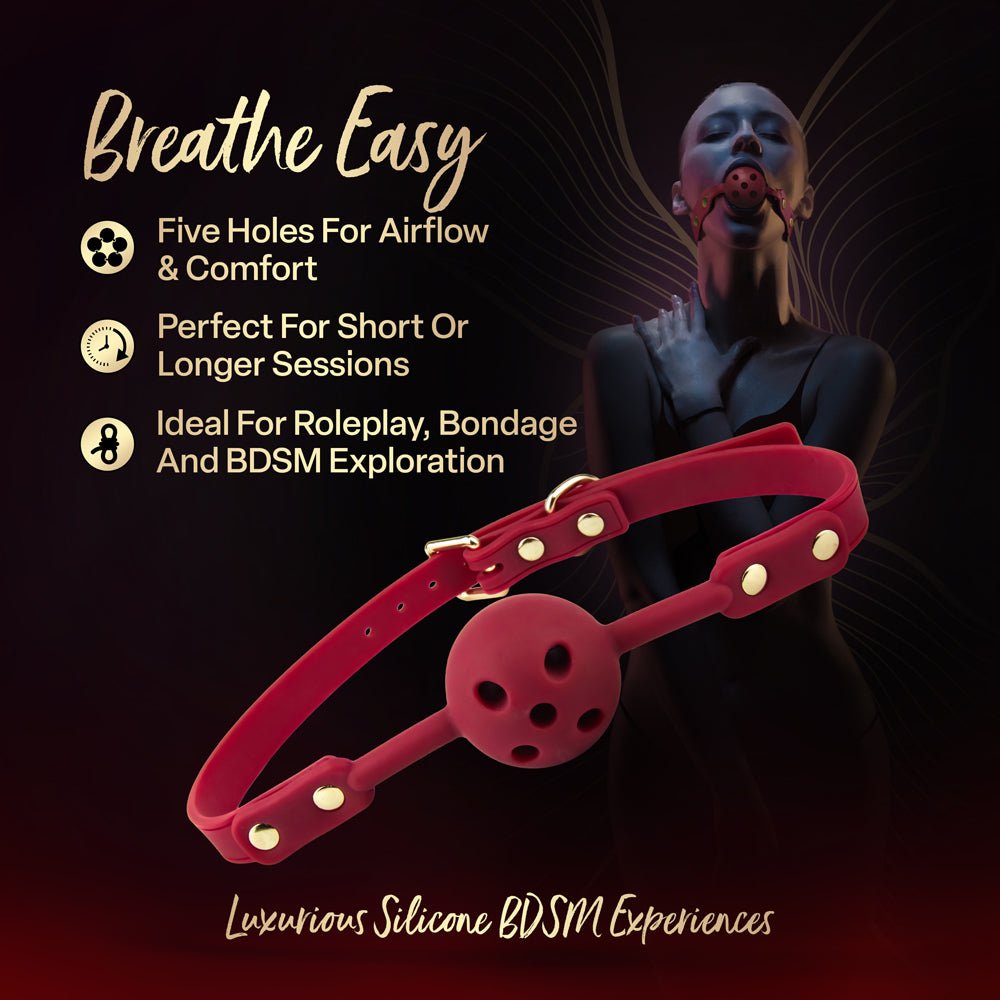 Temptasia Ardor Ball Gag Red - Image 9