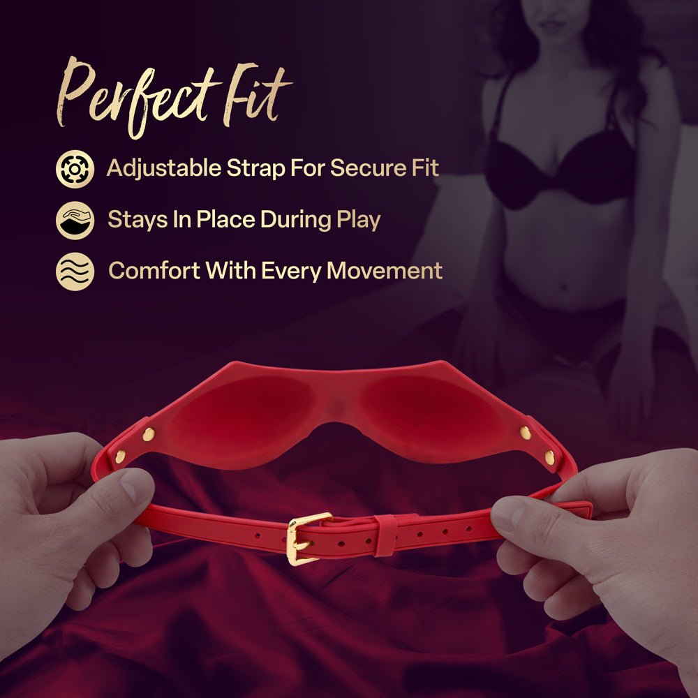 Temptasia Ardor Blindfold Red - Image 10