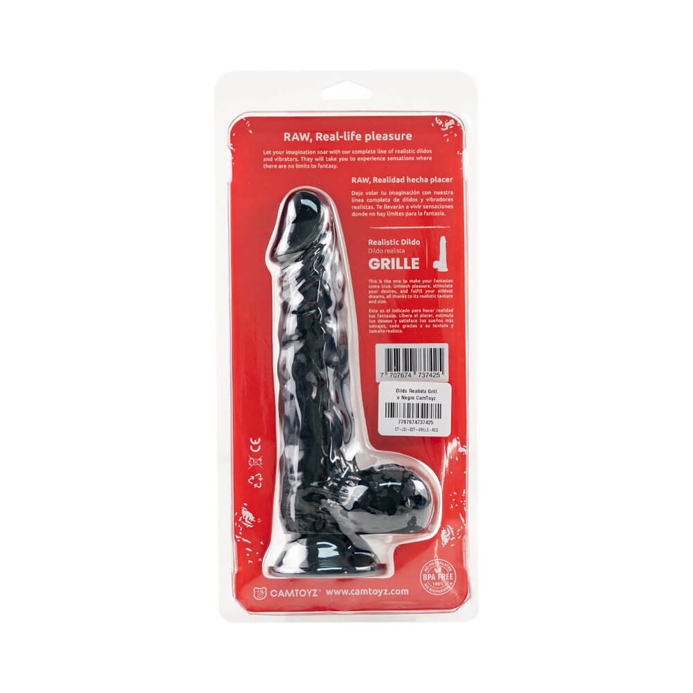 Camtoyz Raw Grille Realistic 8 in. Dildo - Image 2