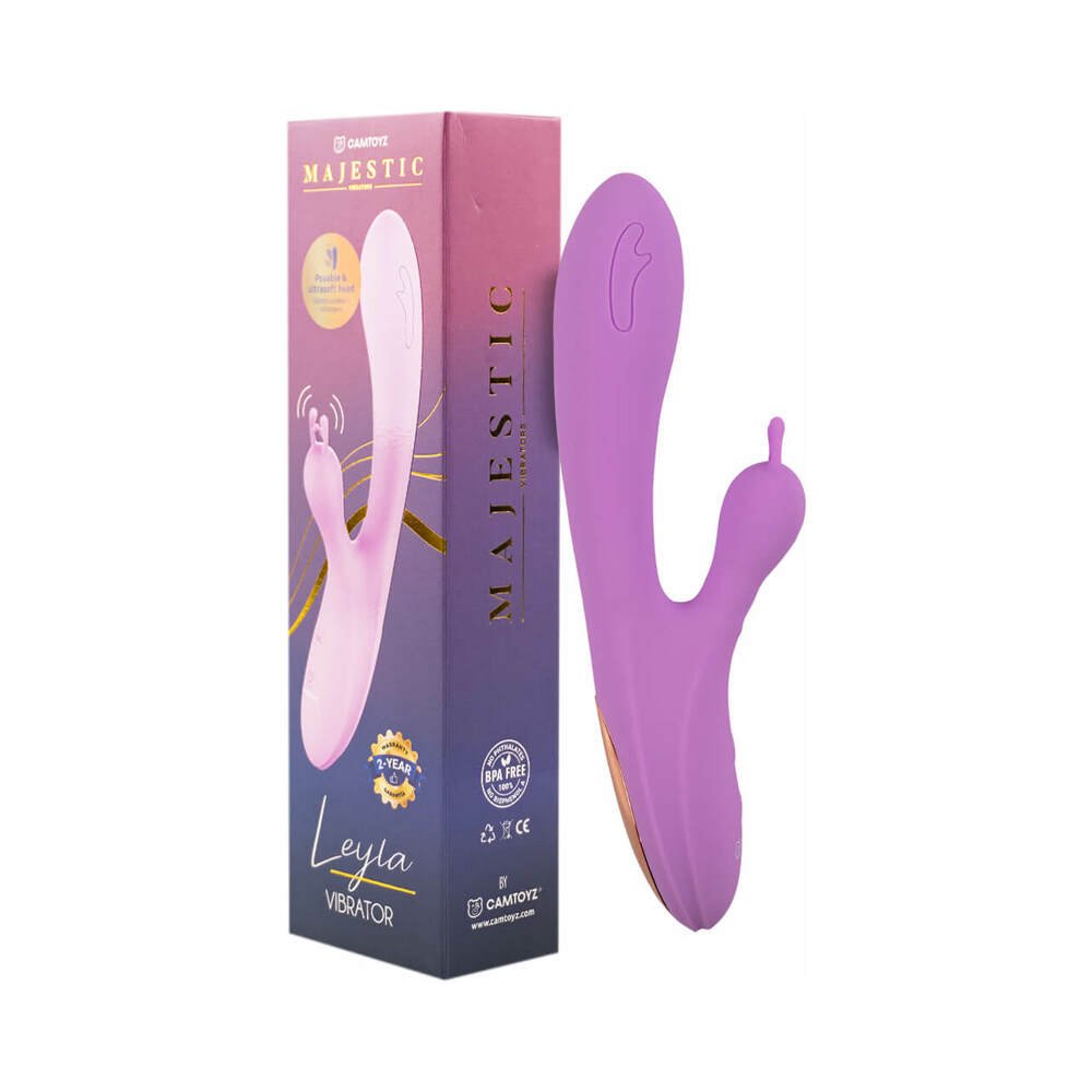 Camtoyz Majestic Leyla Soft Posable Rabbit Vibrator