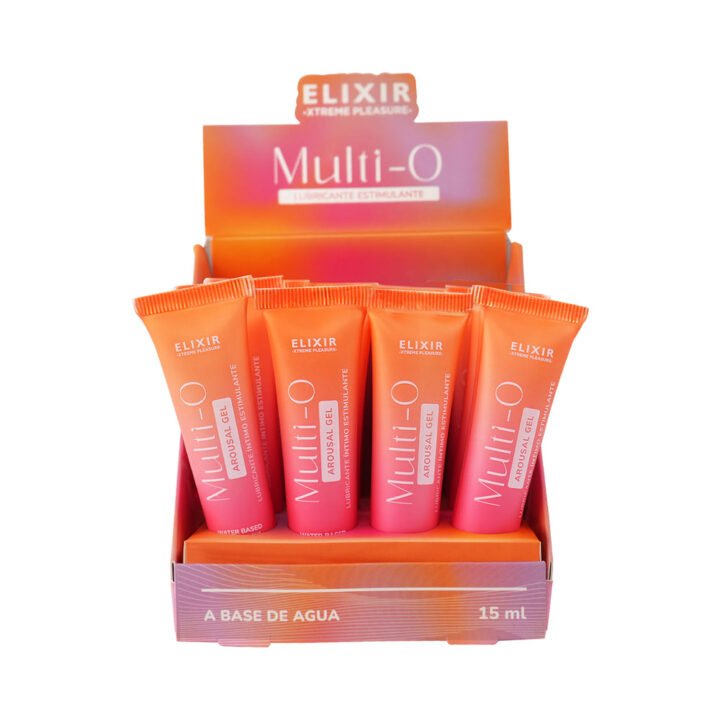 Elixir Multi O Arousal Intimate Gel 0.5 oz. 12pk