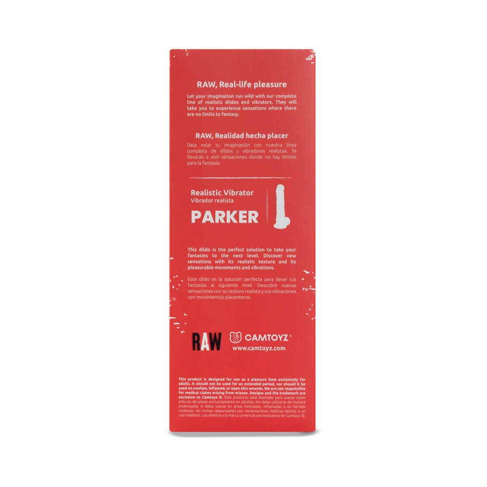 Camtoyz Raw Parker Realistic Vibrating Dildo - Image 7
