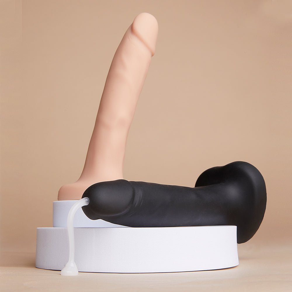 Strap-On-Me Squirting Cum Realistic Dildo Large Vanilla - Image 6