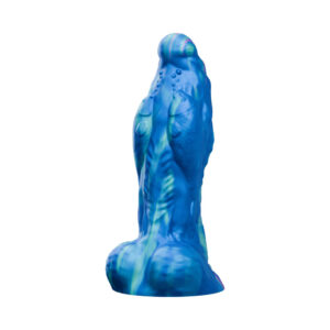 Tentra Marinus Sea Beast Vibrating Dildo Blue - Image 5
