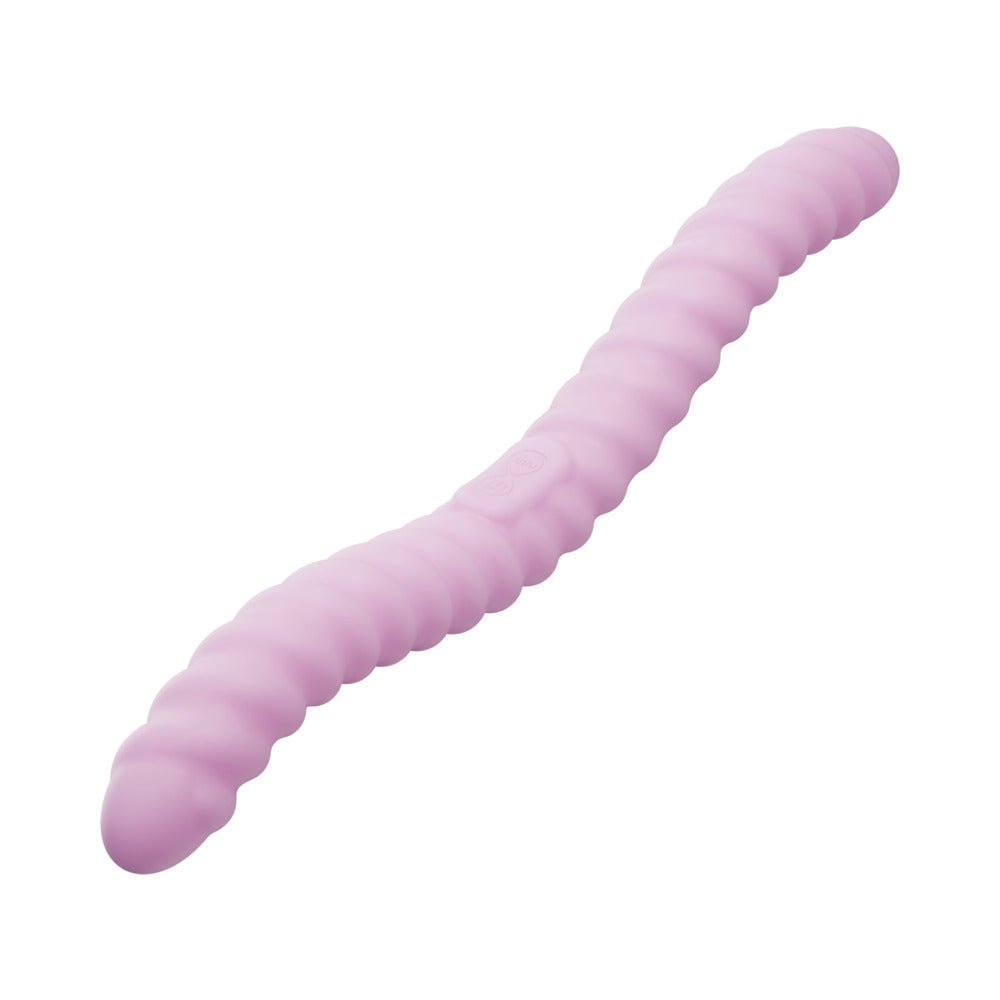 Tentra Cor Unicorn Horn Double-Ended Vibrating Dildo Pink - Image 6