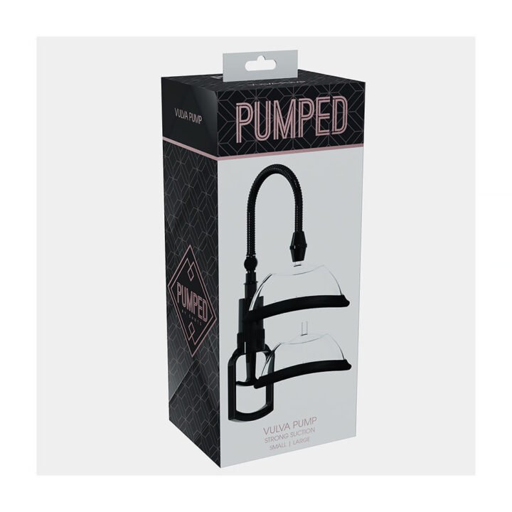 PUMPED Manual Vulva Pump Black