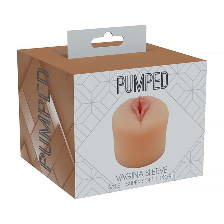 PUMPED Vagina Pump Sleeve 190 gr Beige