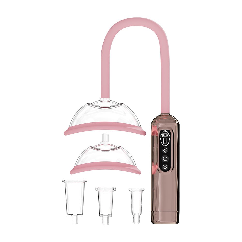 PUMPED Automatic Rechargeable Vulva, Breast & Nipple Pump Rose Gold - Image 2