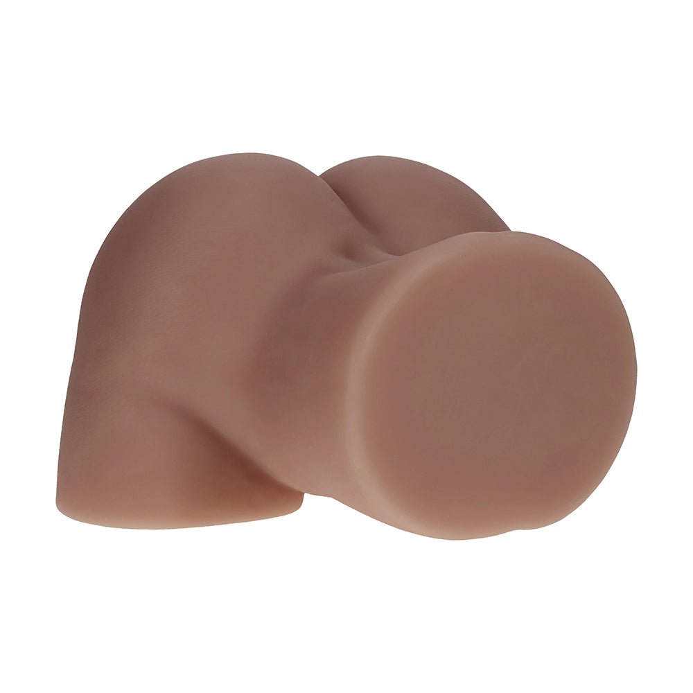Xkin Bodyforms Kaya Bloom Dual Entry Vibrating Masturbator Brown - Image 8