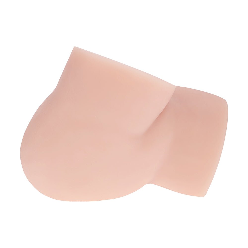 Xkin Bodyforms Rina Brooks Dual Entry Vibrating Masturbator Beige - Image 5