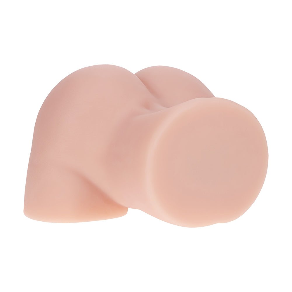 Xkin Bodyforms Rina Brooks Dual Entry Vibrating Masturbator Beige - Image 7