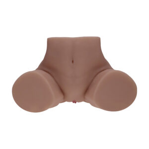 Xkin Bodyforms Clara Vossin Dual Entry Vibrating Masturbator Brown - Image 5