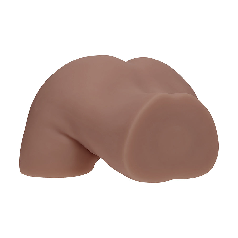 Xkin Bodyforms Clara Vossin Dual Entry Vibrating Masturbator Brown - Image 6