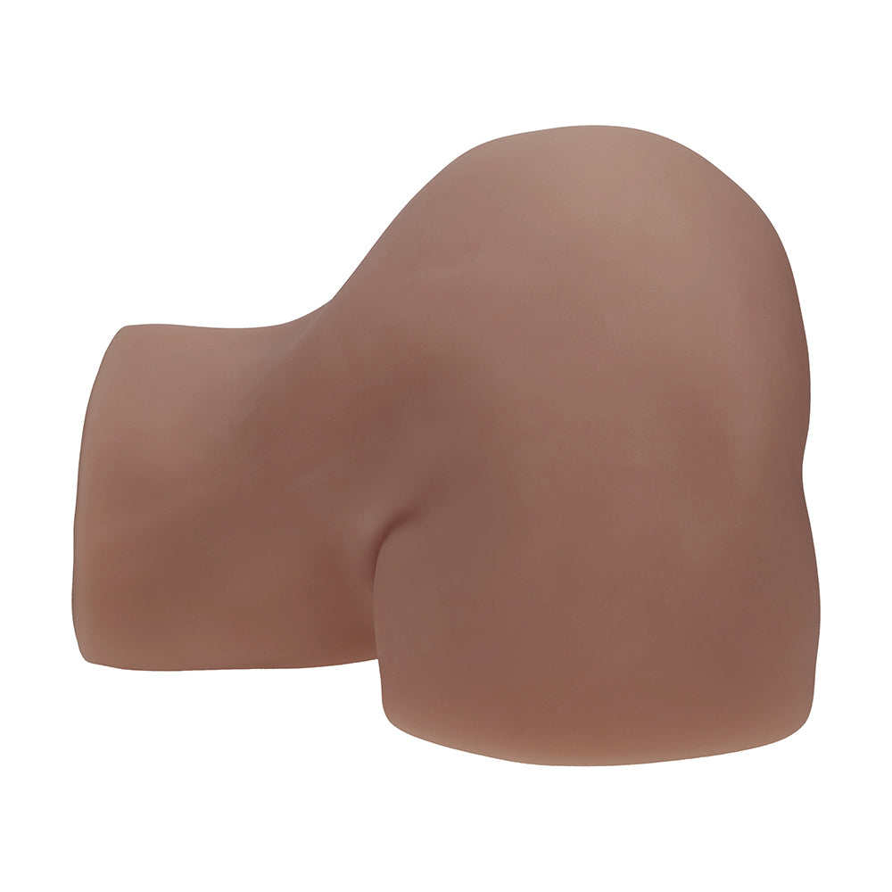 Xkin Bodyforms Clara Vossin Dual Entry Vibrating Masturbator Brown - Image 7