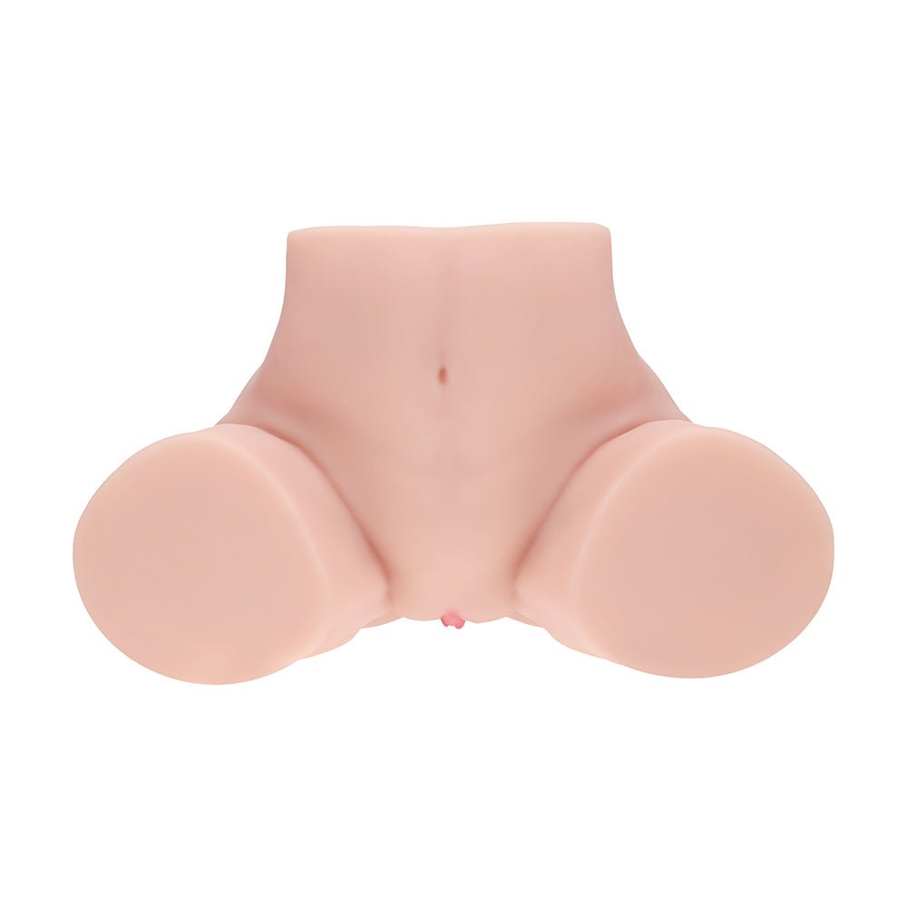 Xkin Bodyforms Vera Dawn Dual Entry Vibrating Masturbator Beige - Image 5