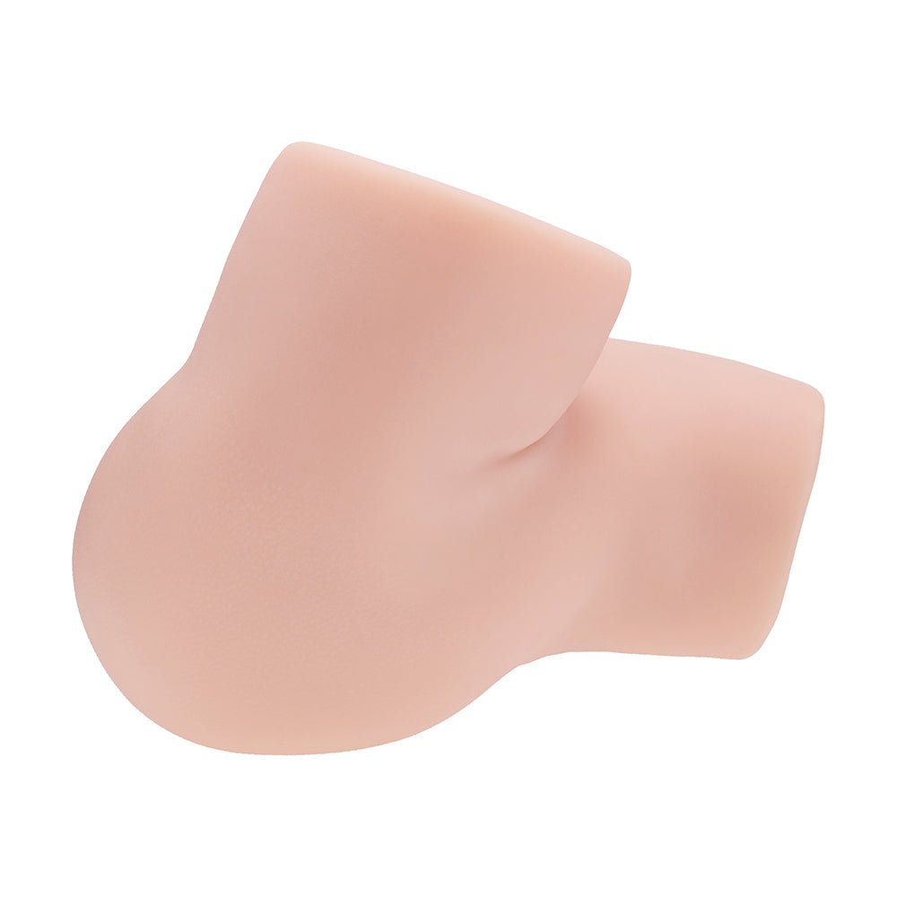 Xkin Bodyforms Vera Dawn Dual Entry Vibrating Masturbator Beige - Image 7