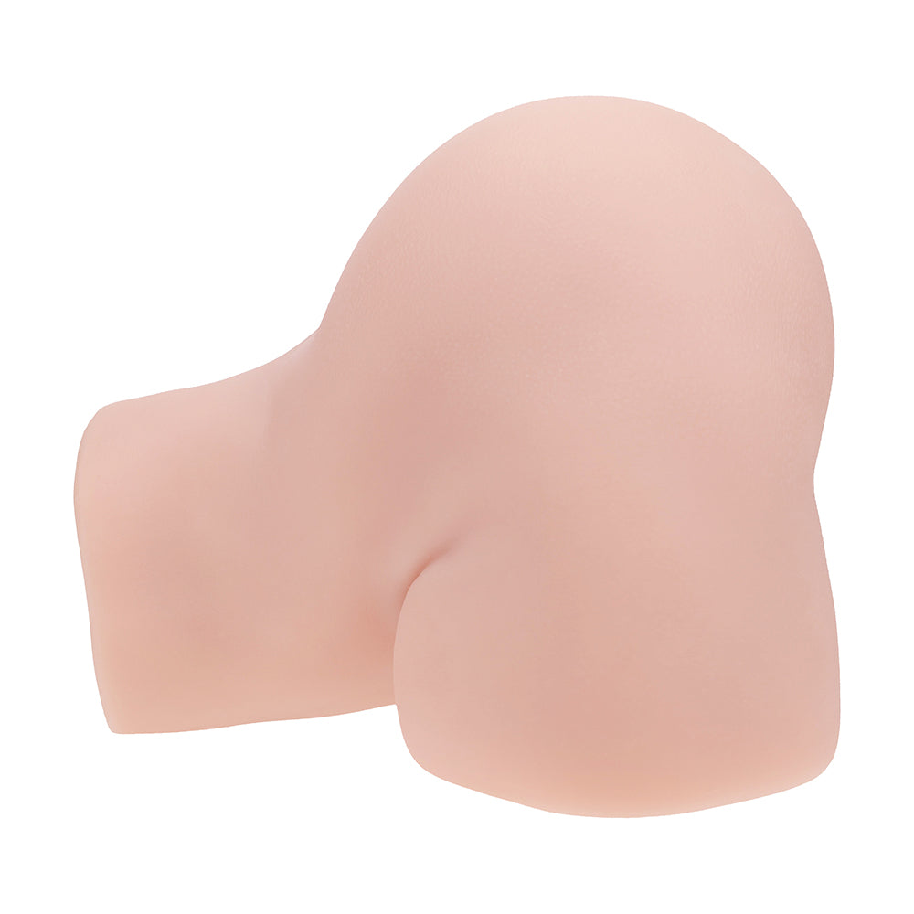 Xkin Bodyforms Elina Rosewood Dual Entry Vibrating Masturbator Beige - Image 8