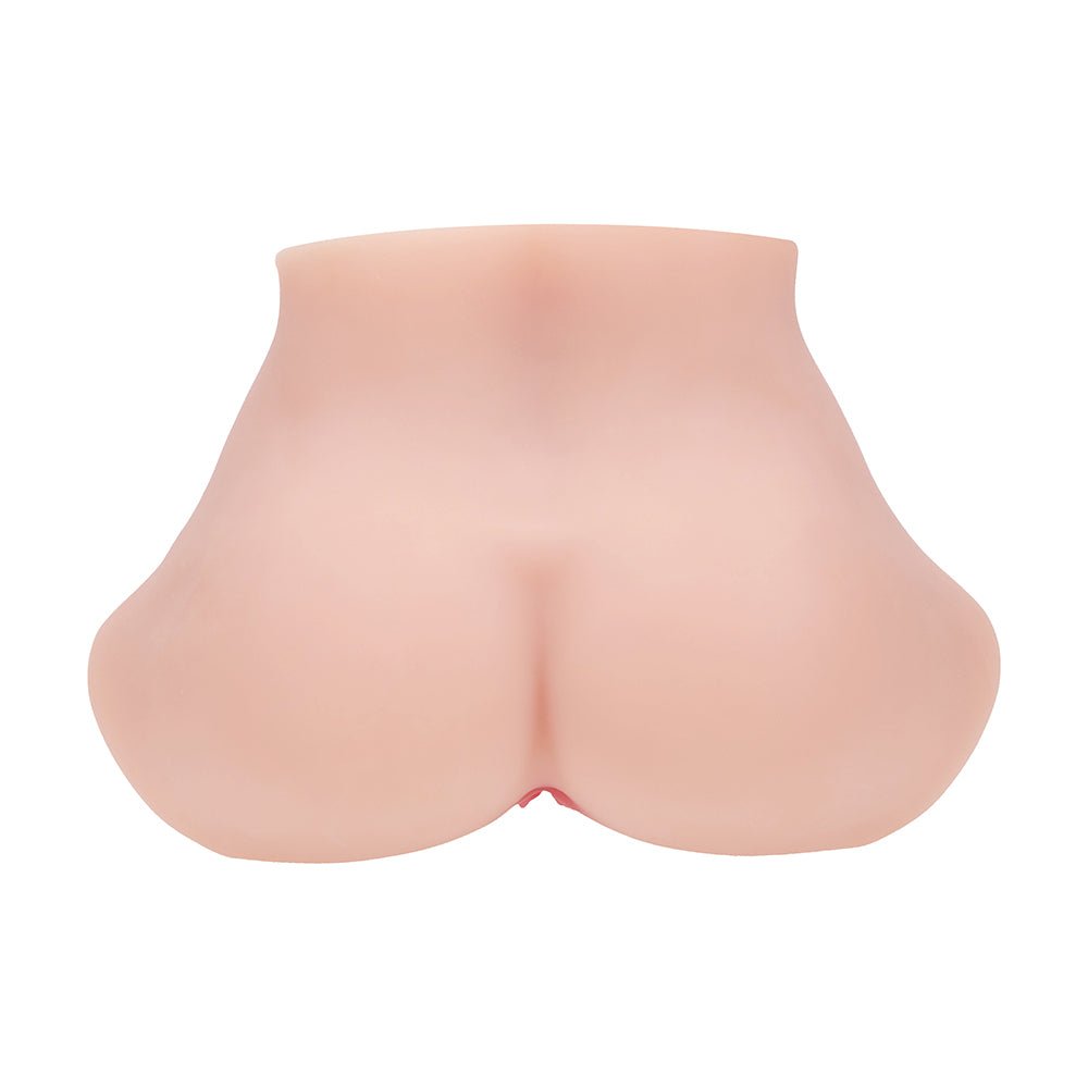 Xkin Bodyforms Aria Summers Dual Entry Vibrating Masturbator Beige - Image 8