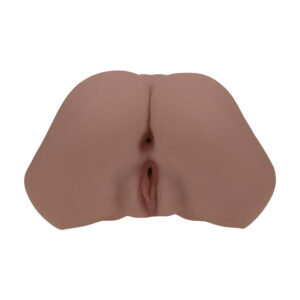 Alternative view of Xkin Bodyforms Layla Love Dual Entry Vibrating Masturbator Brown