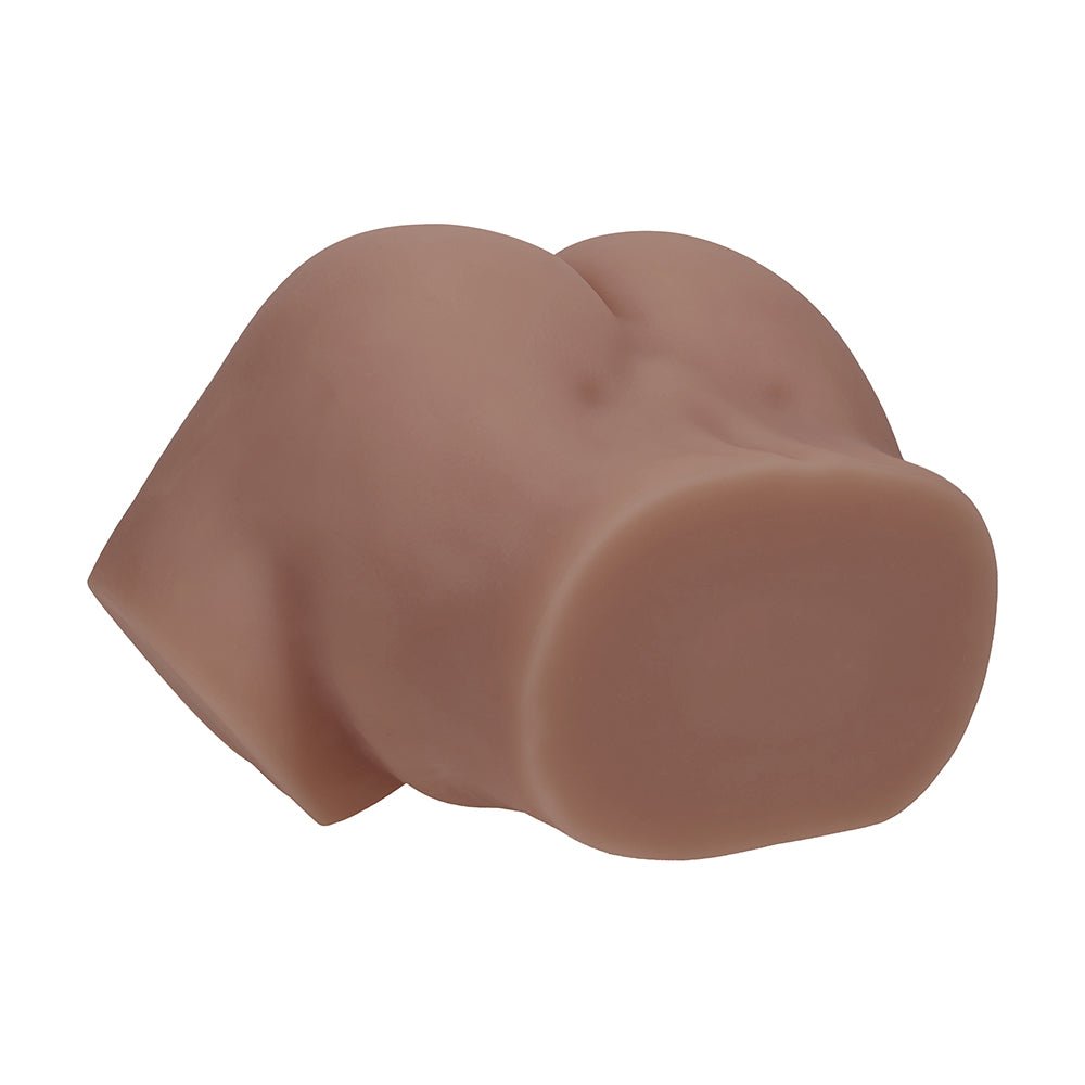 Xkin Bodyforms Layla Love Dual Entry Vibrating Masturbator Brown - Image 7