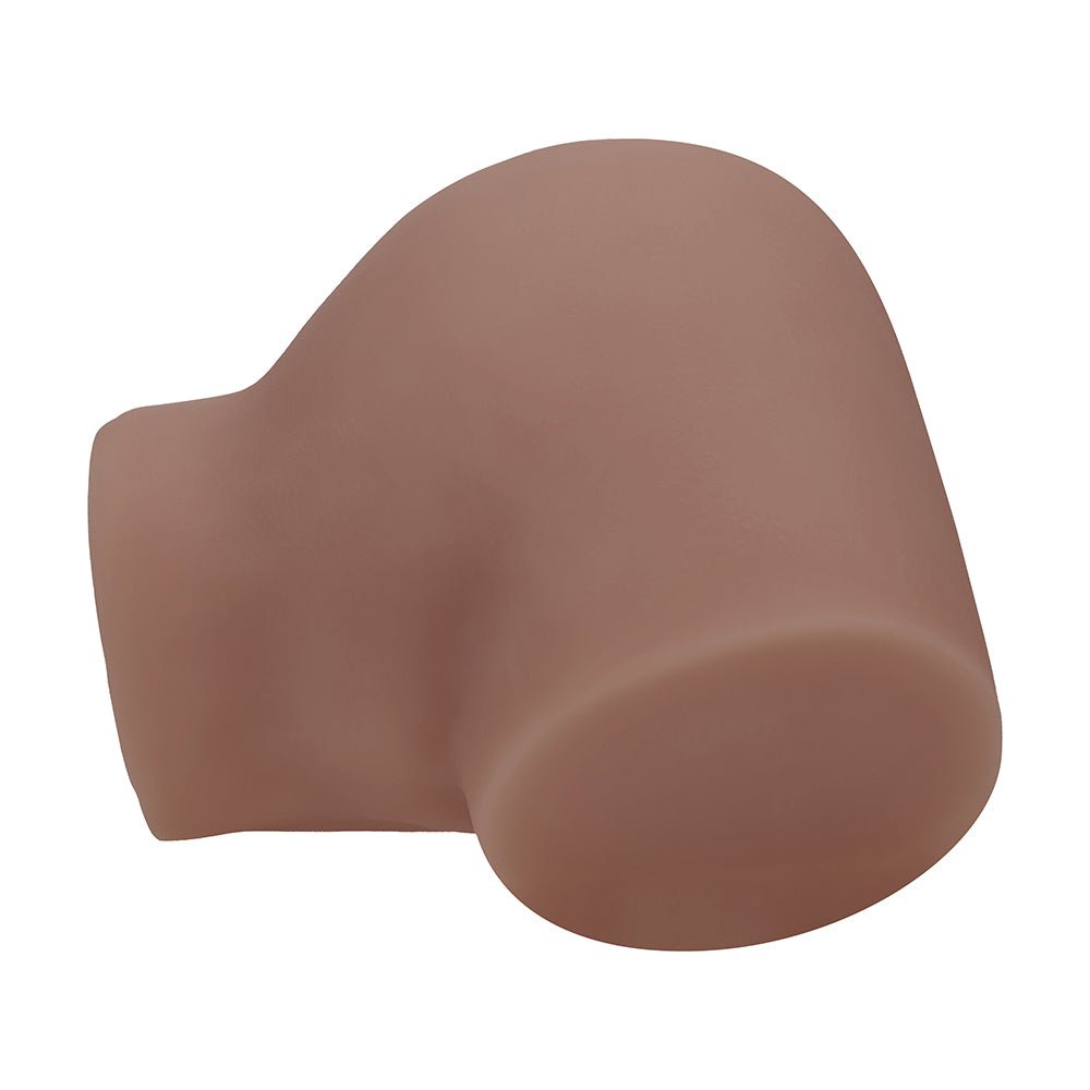 Xkin Bodyforms Layla Love Dual Entry Vibrating Masturbator Brown - Image 8