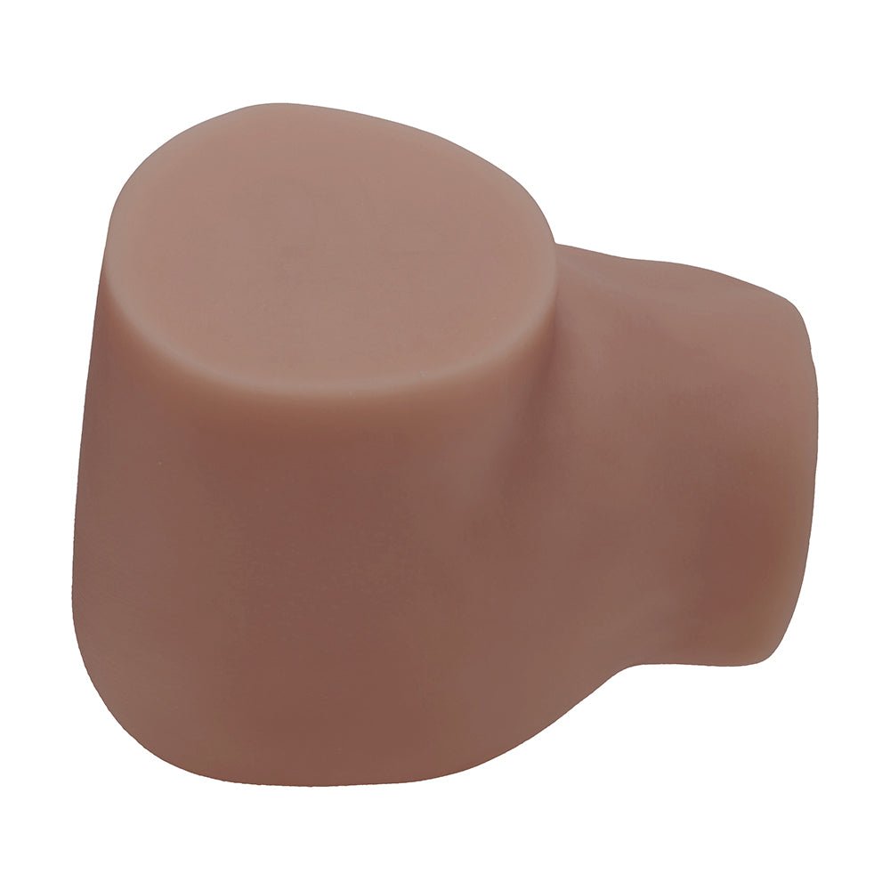 Xkin Bodyforms Layla Love Dual Entry Vibrating Masturbator Brown - Image 9