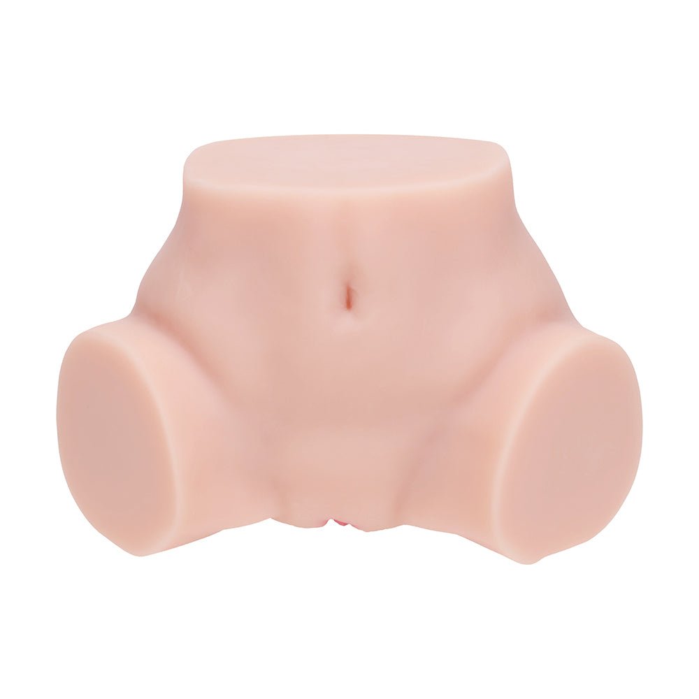 Xkin Bodyforms Ivy Lane Dual Entry Vibrating Masturbator Beige - Image 5