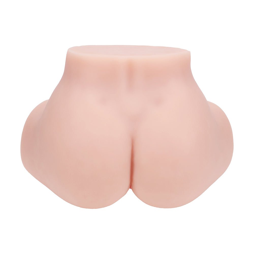 Xkin Bodyforms Ivy Lane Dual Entry Vibrating Masturbator Beige - Image 6