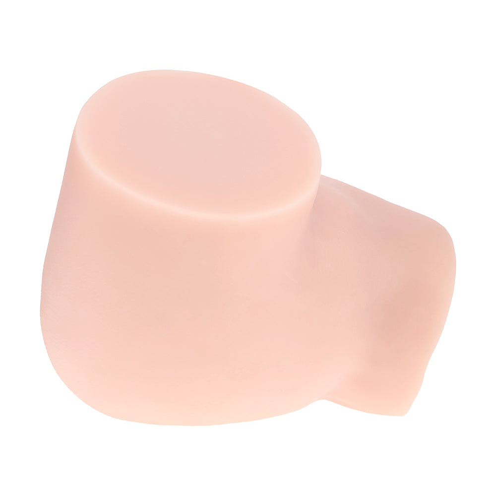 Xkin Bodyforms Bree Knox Dual Entry Vibrating Masturbator Beige - Image 8