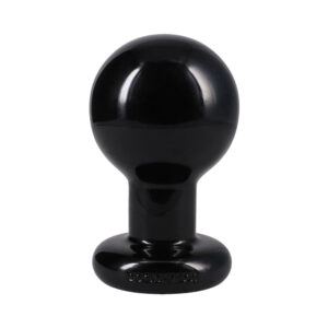 Alternative view of The Classic Round Butt Plug Black Large