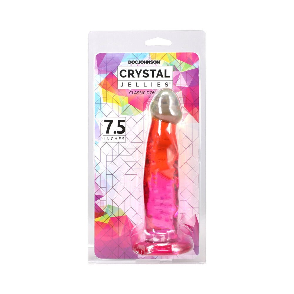 Crystal Jellies 7.5 in. Dong Rainbow
